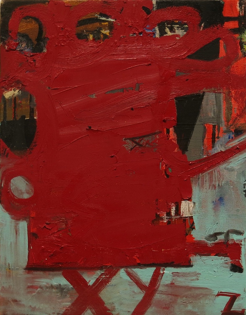 Matt Blackwell,&nbsp; Mr.Furious,&nbsp;&nbsp; 2014, oil on canvas, 13h x 10w in. 